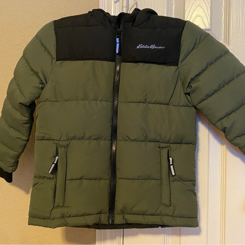 Eddie Bauer Kids Jacket - Green and Black